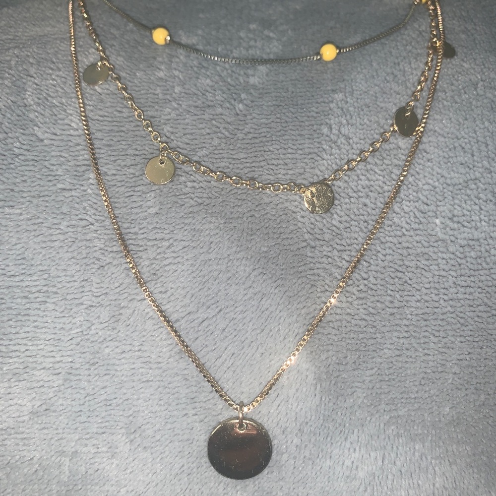 Layered Gold Necklace